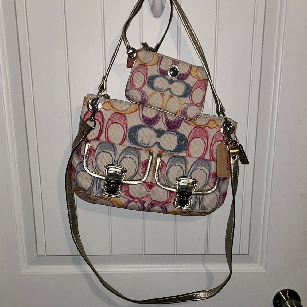 Multicolor Coach Women's Bag Set